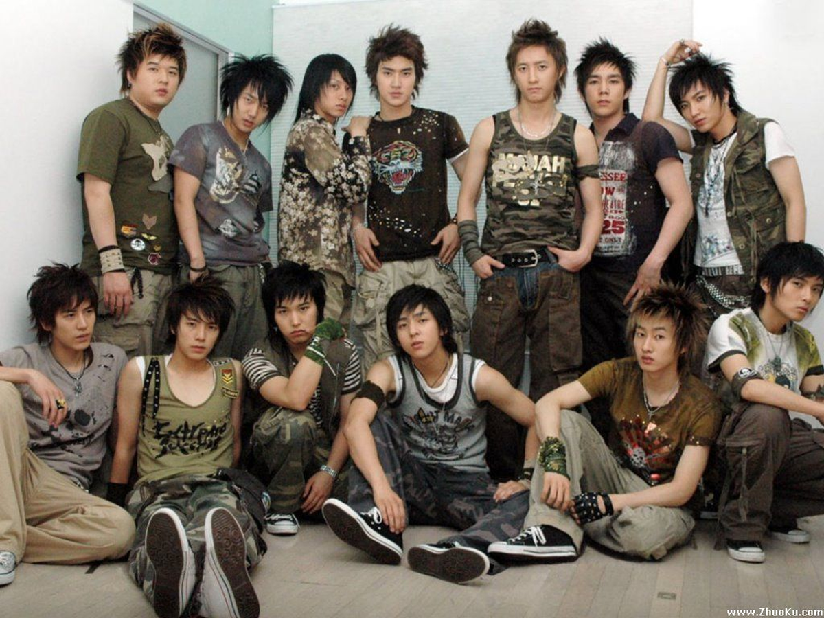 Super Junior debutó en 2005 y, rápidamente, se convirtió en uno de los grupos icónicos del Kpop.