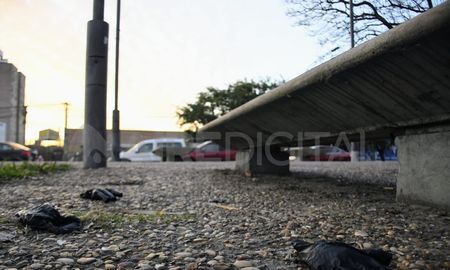 El lugar en donde ocurrió el crimen. El lugar en donde ocurrió el crimen.