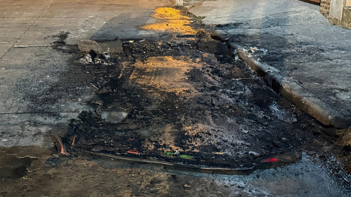 Tras el incendio