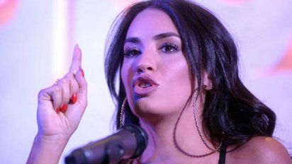 Lali Espósito en un Tik Tok: 