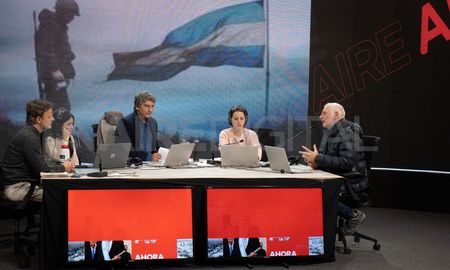Rubén Rada, presidente de la Confederación Nacional de Veteranos de Malvinas, en diálogo con Luis Mino en Ahora Vengo. Rubén Rada, presidente de la Confederación Nacional de Veteranos de Malvinas, en diálogo con Luis Mino en Ahora Vengo.