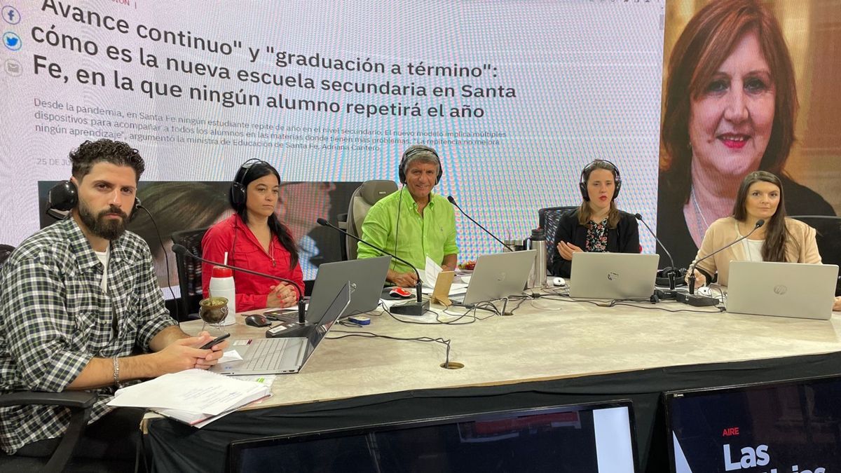 La ministra de Educación de Santa Fe