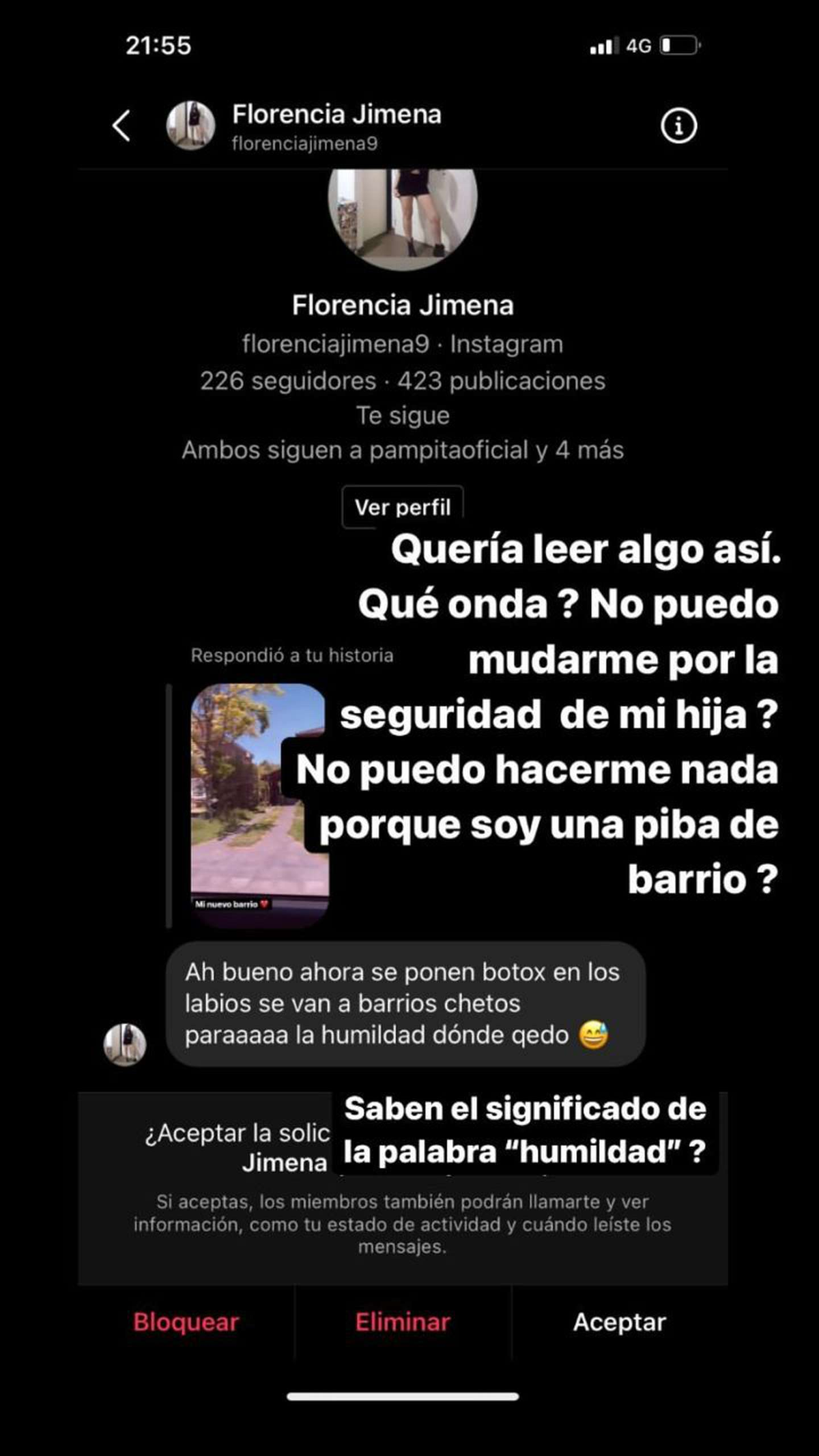 Tamara B&aacute;ez le contest&oacute; a los haters.