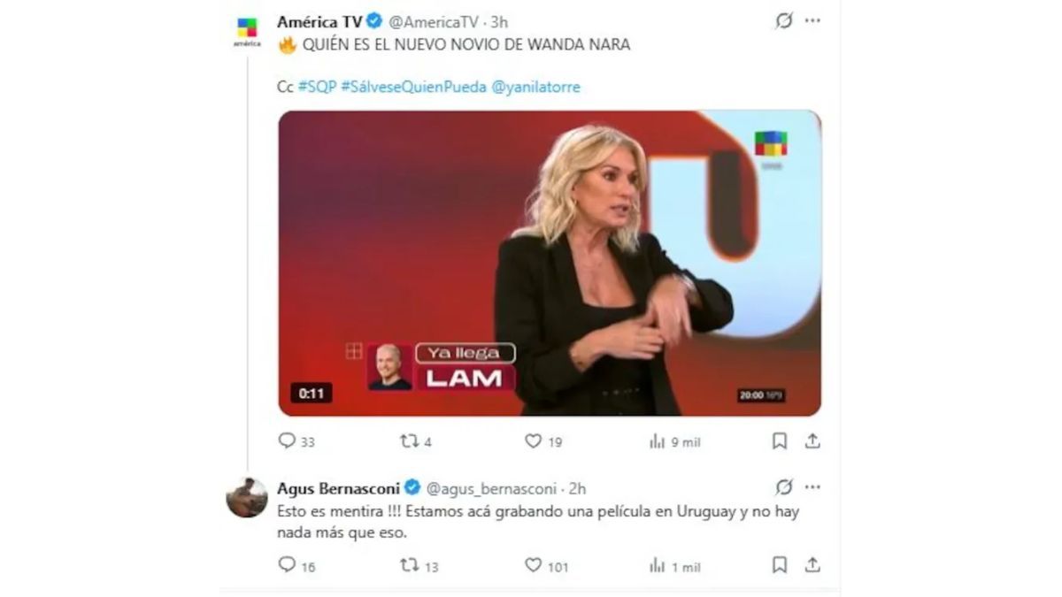 El posteo de Agustín Bernasconi que desapareció apenas comenzó a tomar visibilidad por los usuarios. El posteo de Agustín Bernasconi que desapareció apenas comenzó a tomar visibilidad por los usuarios.
