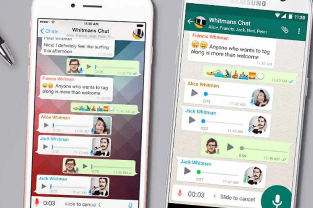 Contactos de WhatsApp