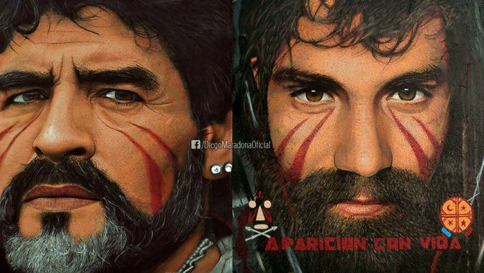 El durísimo mensaje de Maradona sobre el caso Maldonado