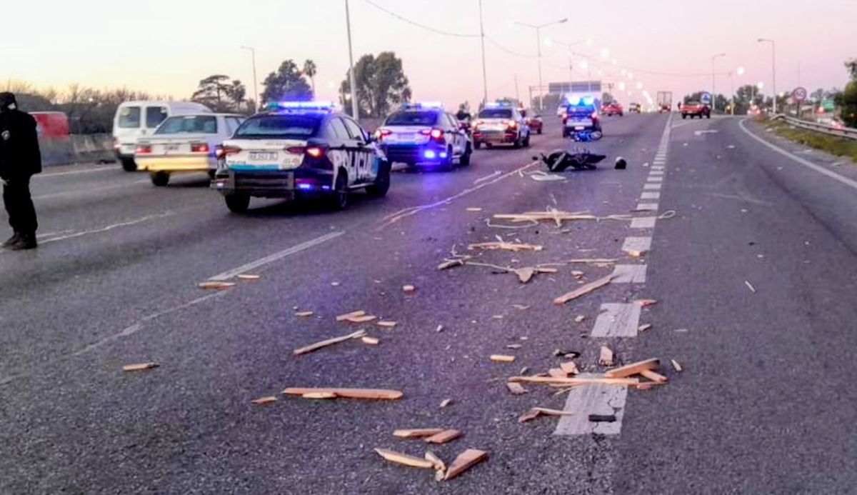 El accidente se produjo en la mañana de este lunes.