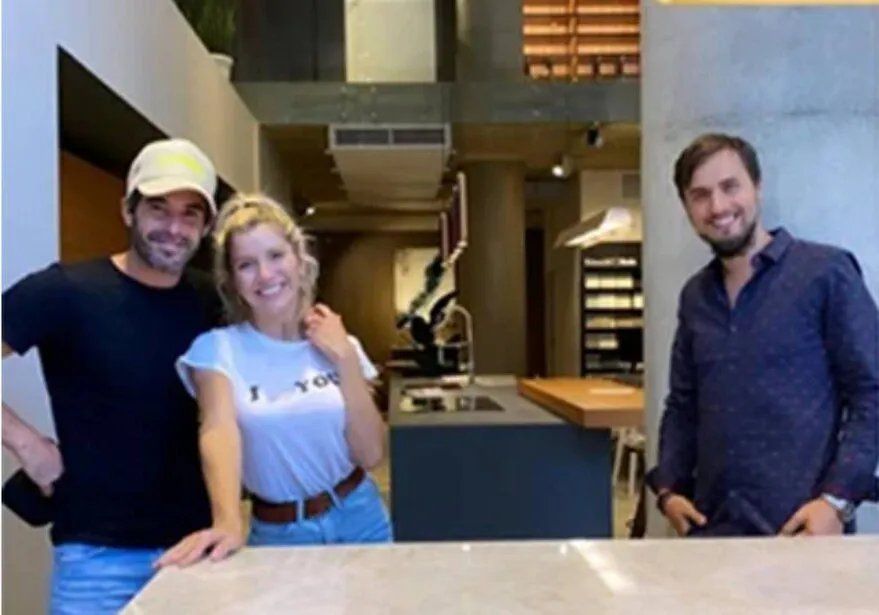 Las refacciones de la casa de Laurita Fernández y Nicolás Cabré están en proceso.