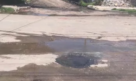 La pérdida se registra en la intersección de Aguado y Falucho en barrio Santa Rosa de Lima.