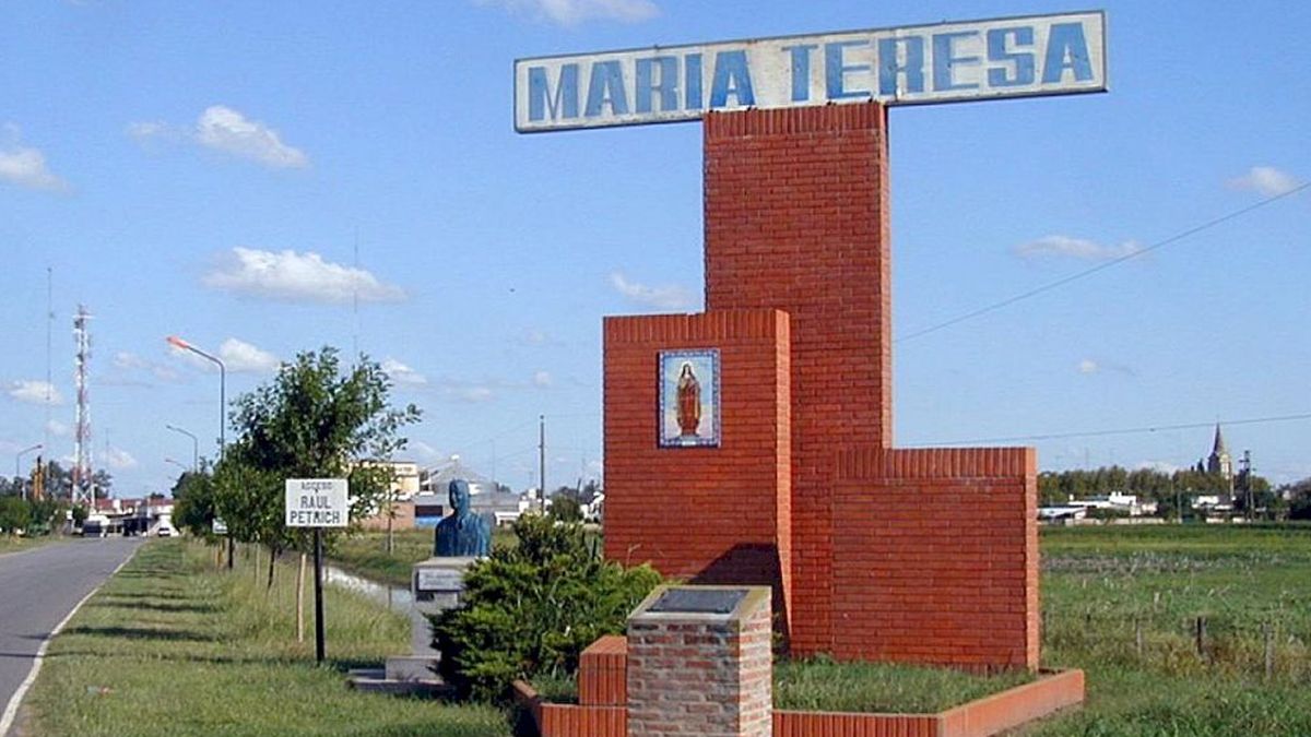 María Teresa es una localidad de cuatro mil habitantes, ubicada en el sur de Santa Fe.