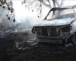 cordoba: hallaron el cuerpo calcinado de una mujer en una camioneta incendiada cordoba: hallaron el cuerpo calcinado de una mujer en una camioneta incendiada