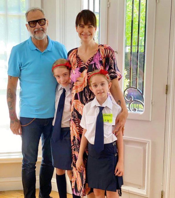 Jorge Rial aceptó con mucho amor a las hijas de Romina Pereiro.