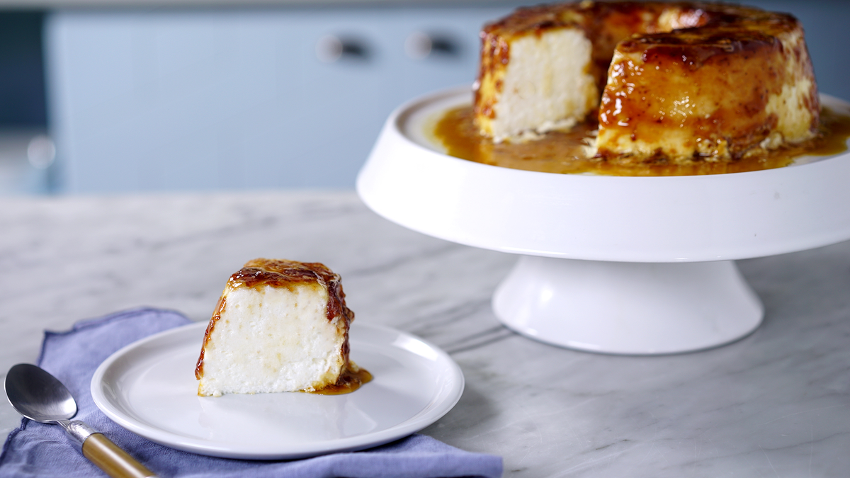 La receta para hacer isla flotante La receta para hacer isla flotante