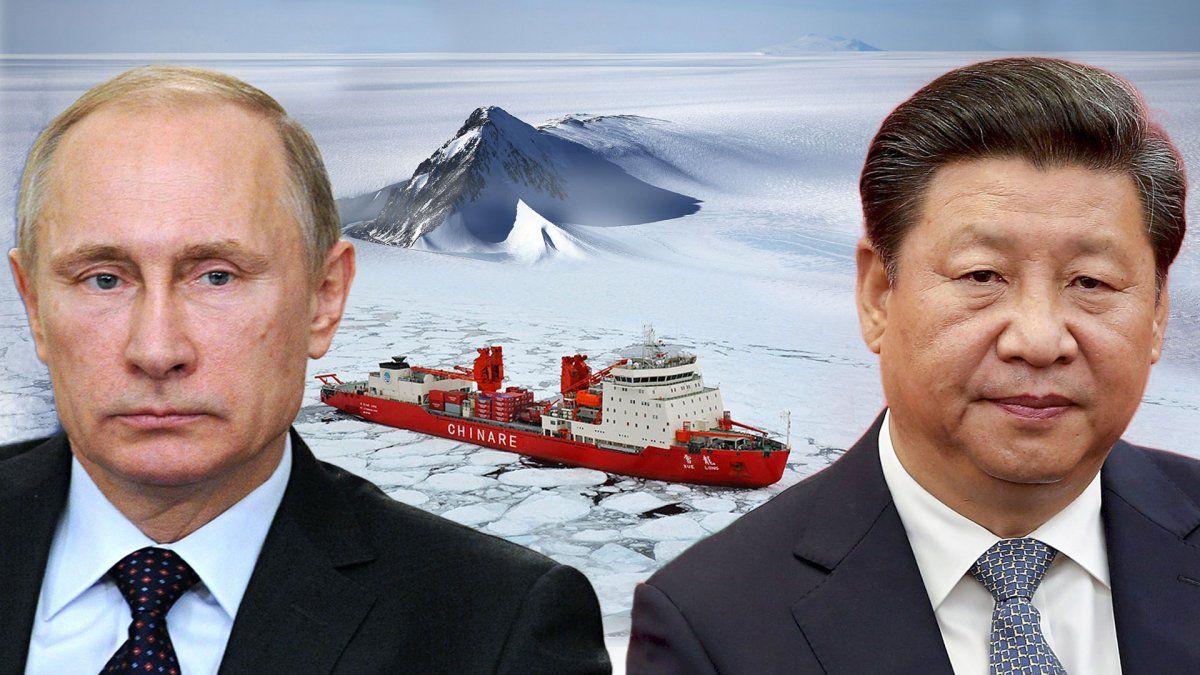 China y Rusia están interesados en explotar el Ártico.