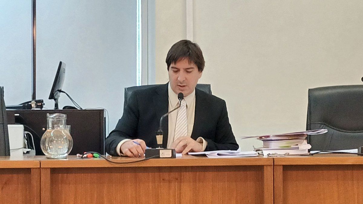 Gustavo Bumaguin, el juez que presidirá la audiencia preliminar de juicio. Gustavo Bumaguin, el juez que presidirá la audiencia preliminar de juicio.