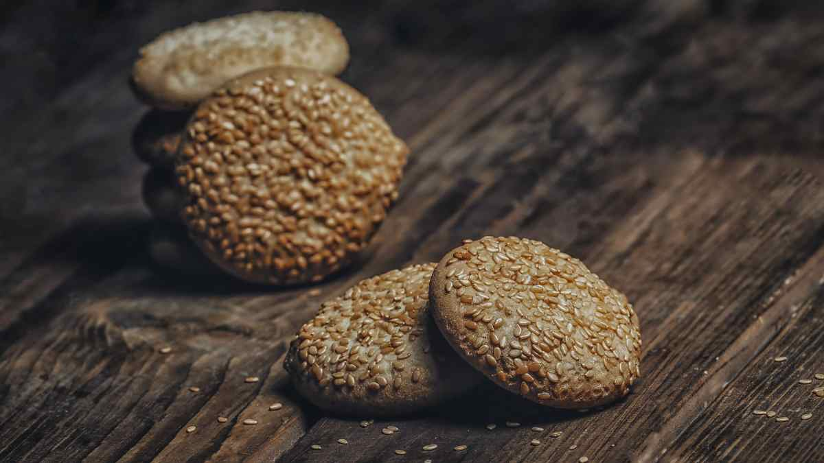 Cómo hacer galletas crackers de sésamo paso a paso