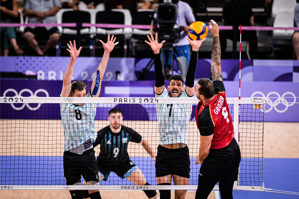 El vóley de Argentina perdió con Alemania y quedó eliminada de los Juegos Olímpicos