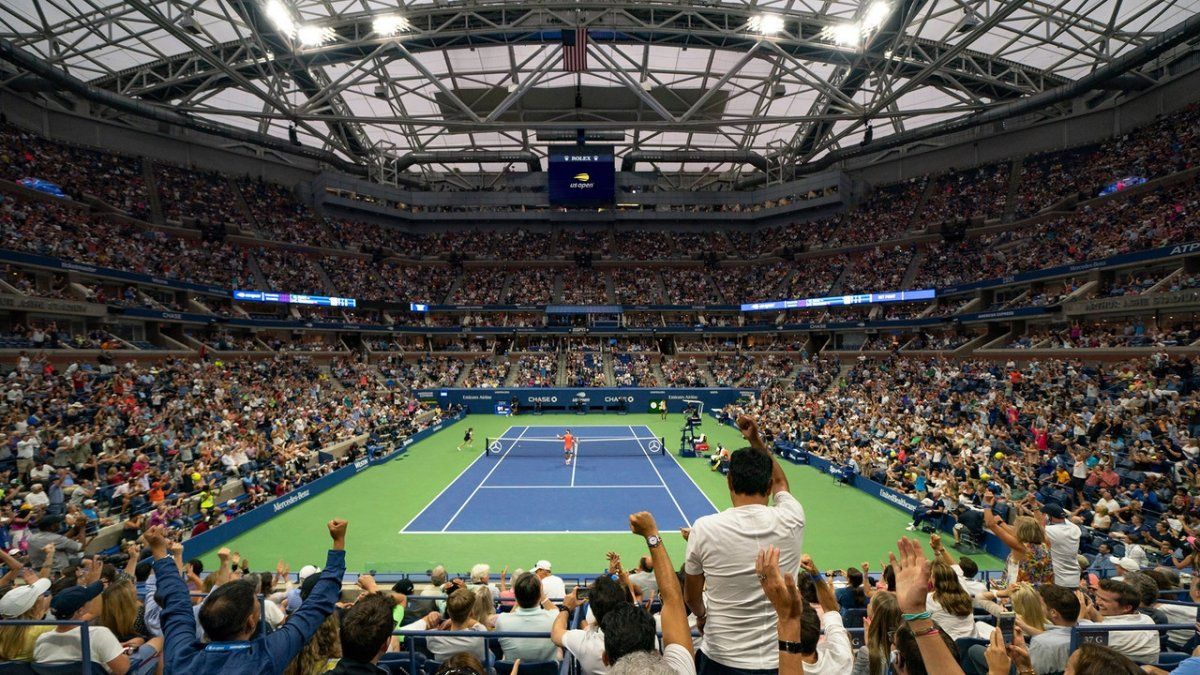 the US Open announced that there will be full stadiums due to the end of restrictions in New York