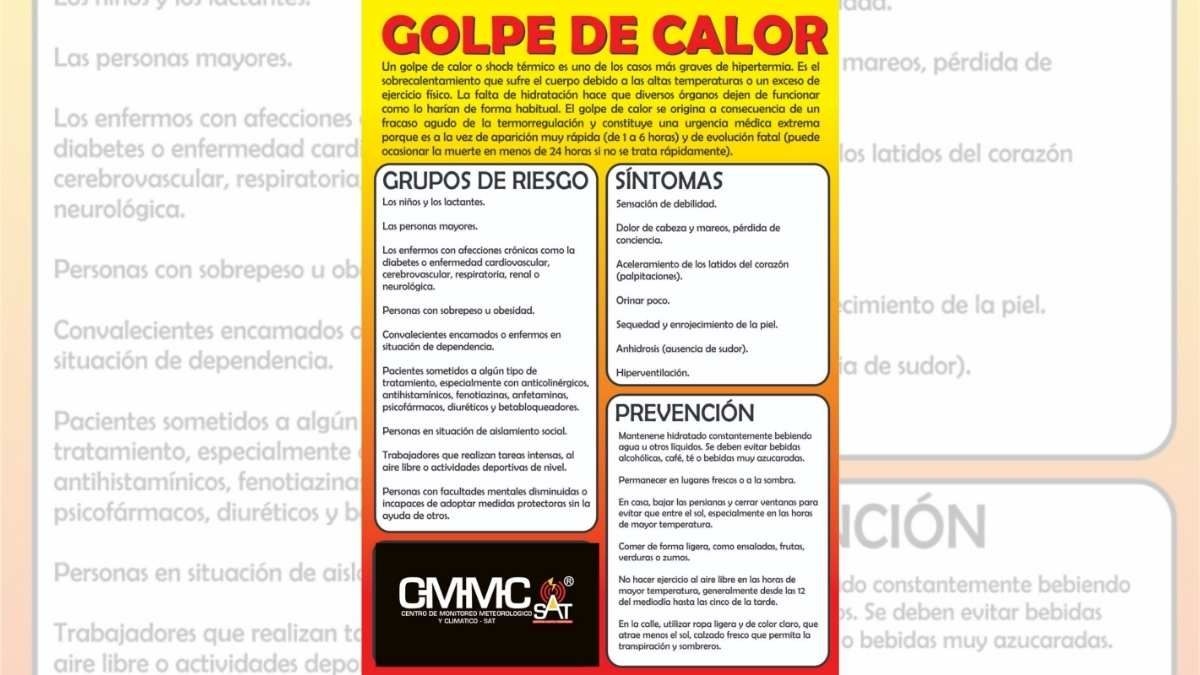 Debido al riesgo de golpe de calor en Santa Fe, recomiendan hidratación y cuidados extremos. Debido al riesgo de golpe de calor en Santa Fe, recomiendan hidratación y cuidados extremos.