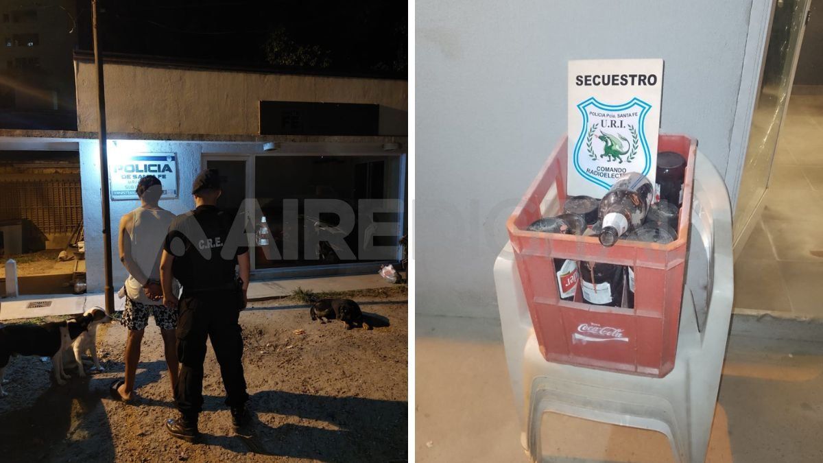 Un hombre detenido tras haber robado en una despensa.