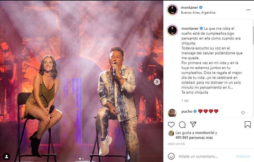 Montaner sufre por estar lejos de Evaluna.