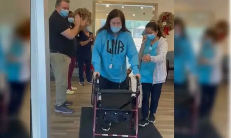 Estuvo 40 días en coma por COVID, su familia la iba a desconectar pero se despertó Estuvo 40 días en coma por COVID, su familia la iba a desconectar pero se despertó