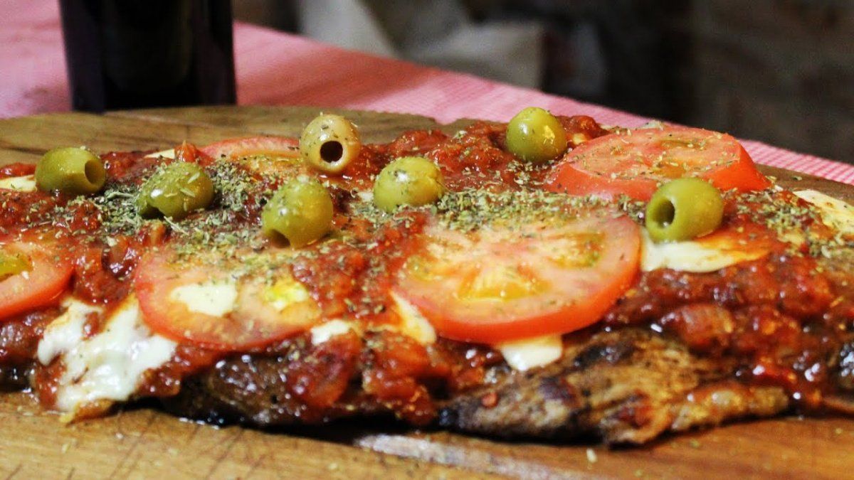 Matambre a la pizza.