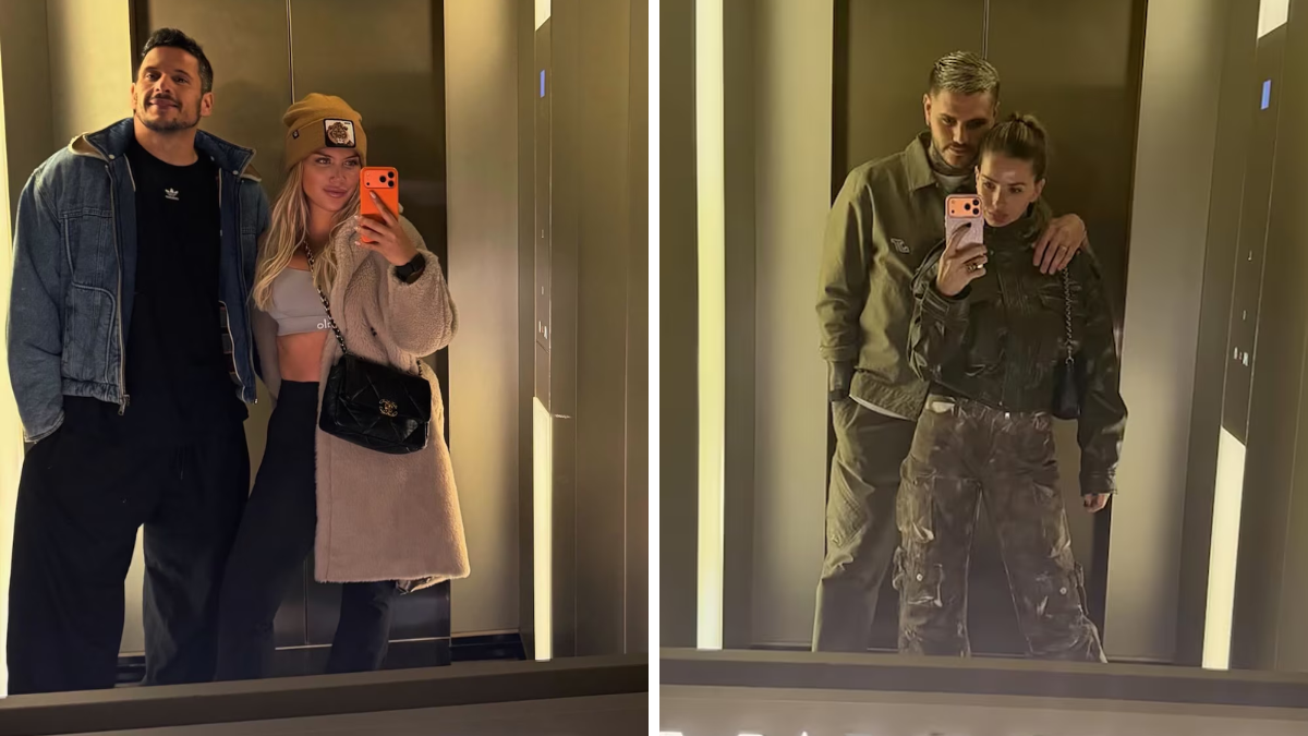 Wanda Nara y Martín Migueles recrearon una recordada foto de la China Suárez y Mauro Icardi en Milán Wanda Nara y Martín Migueles recrearon una recordada foto de la China Suárez y Mauro Icardi en Milán