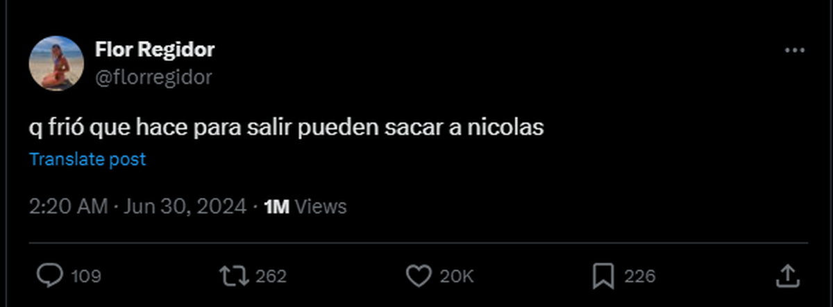 Flor Regidor está de novia con Nicolás, uno de los finalistas de Gran Hermano. Flor Regidor está de novia con Nicolás, uno de los finalistas de Gran Hermano.
