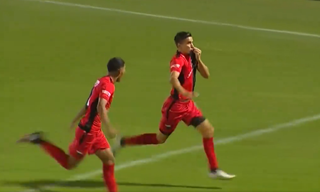 Gol de Jourdan para el 1 a 0 de Colón vs. Estudiantes de Río Cuarto. Gol de Jourdan para el 1 a 0 de Colón vs. Estudiantes de Río Cuarto.