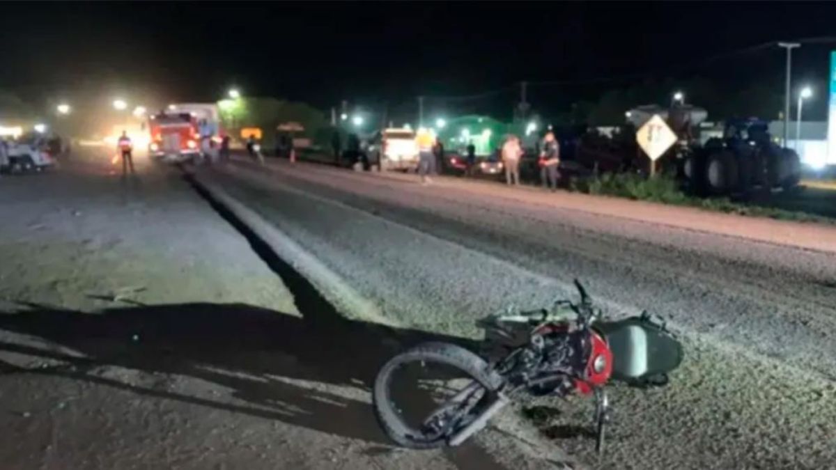 Foto de archivo de Diario Panorama de accidente en Quimilí.