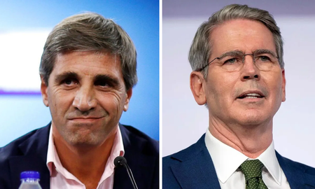 Antes de regresar, Luis Caputo se reunió con el jefe del Tesoro de Estados Unidos y recibió elogios Antes de regresar, Luis Caputo se reunió con el jefe del Tesoro de Estados Unidos y recibió elogios