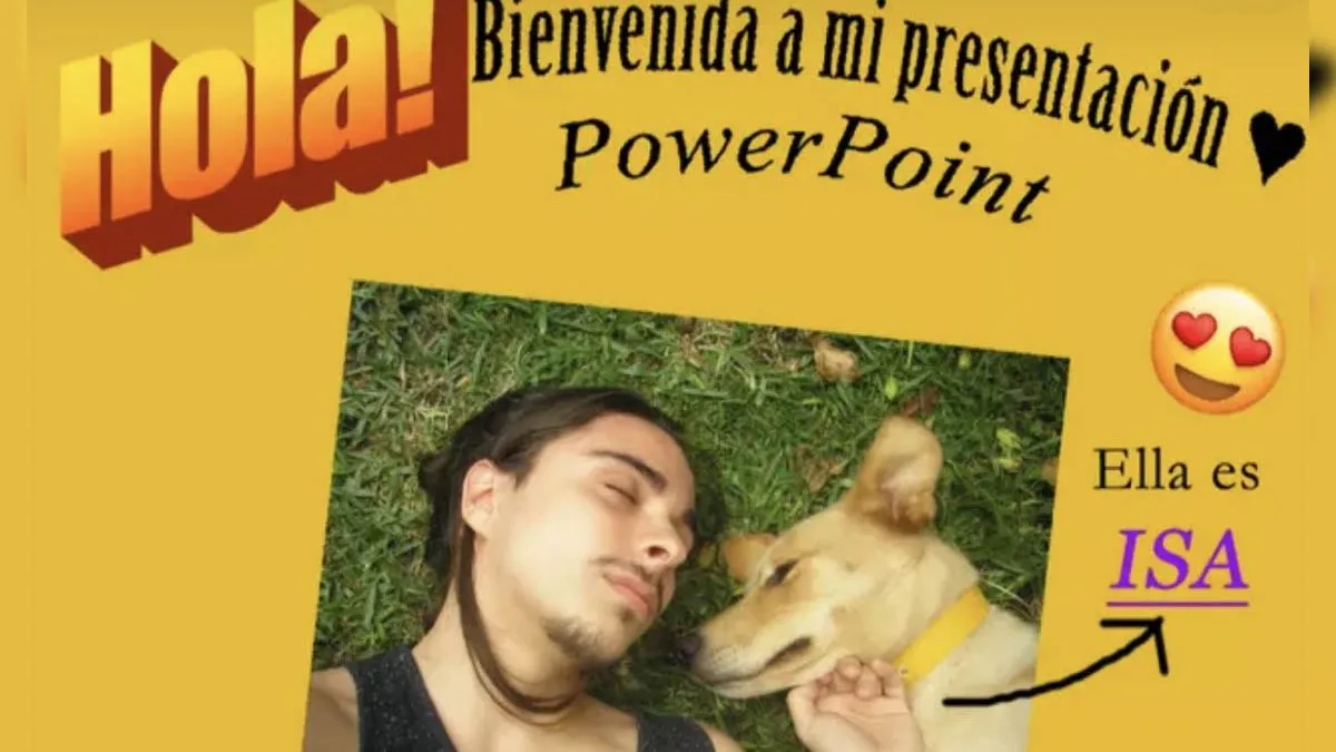 Hizo una presentación de Power Point para conseguir pareja en Tinder