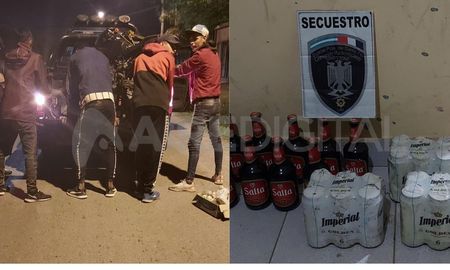 Sauce Viejo: cuatro ladrones detenidos por robar cervezas en el Centro Logístico de cervecería. Sauce Viejo: cuatro ladrones detenidos por robar cervezas en el Centro Logístico de cervecería.