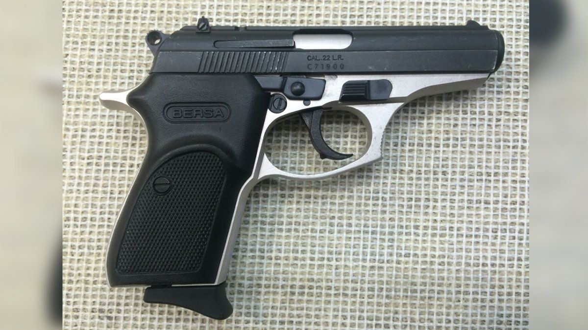 En el operativo secuestraron una pistola Bersa. Imagen ilustrativa