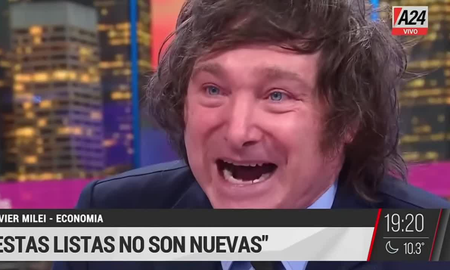 Javier Milei estalló en lo de Viviana Canosa por la lista negra en la que fue escrachado y destruyó a Alberto Fernández Javier Milei estalló en lo de Viviana Canosa por la lista negra en la que fue escrachado y destruyó a Alberto Fernández