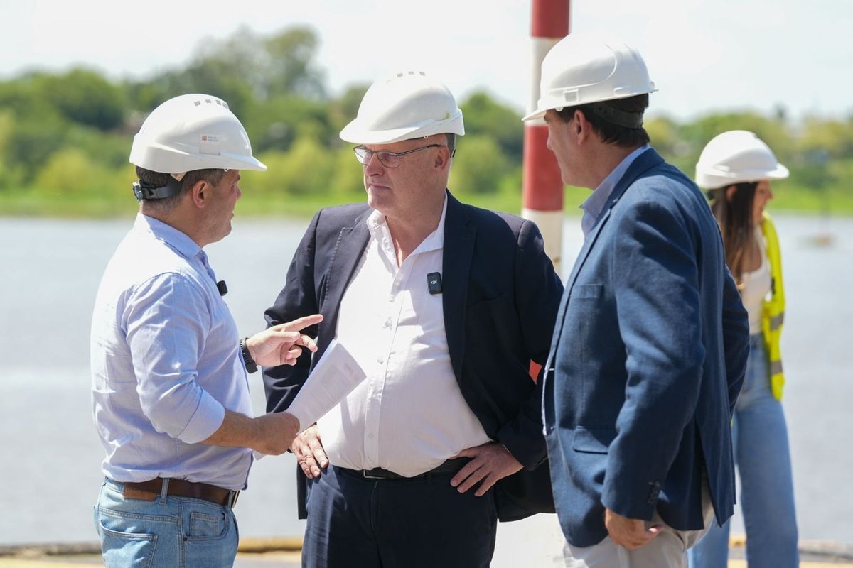 Provincia contin&uacute;a potenciando el Puerto de Santa Fe: 5.000 toneladas de trigo embarcan hacia San Lorenzo.