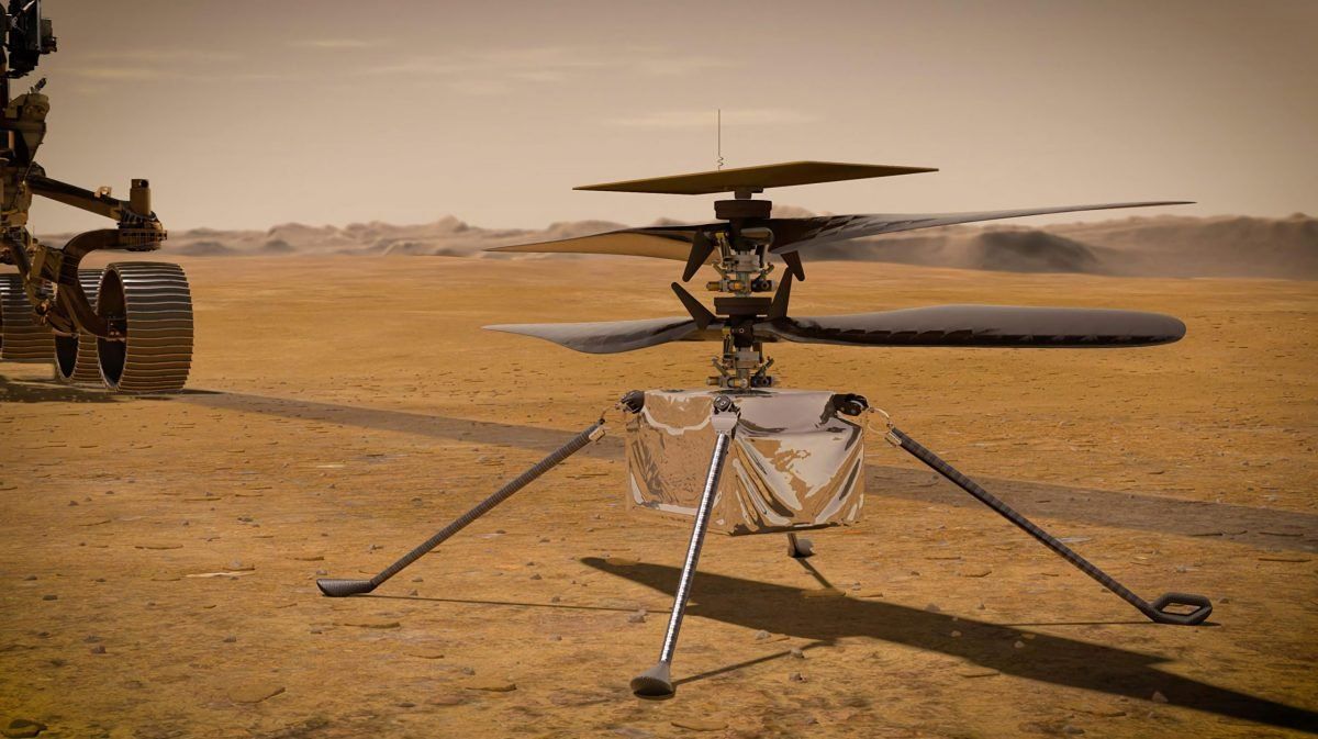 El rover Perseverance de la NASA captó por primera vez el zumbido de las hélices del helicóptero Ingenuity mientras volaba en la atmósfera marciana