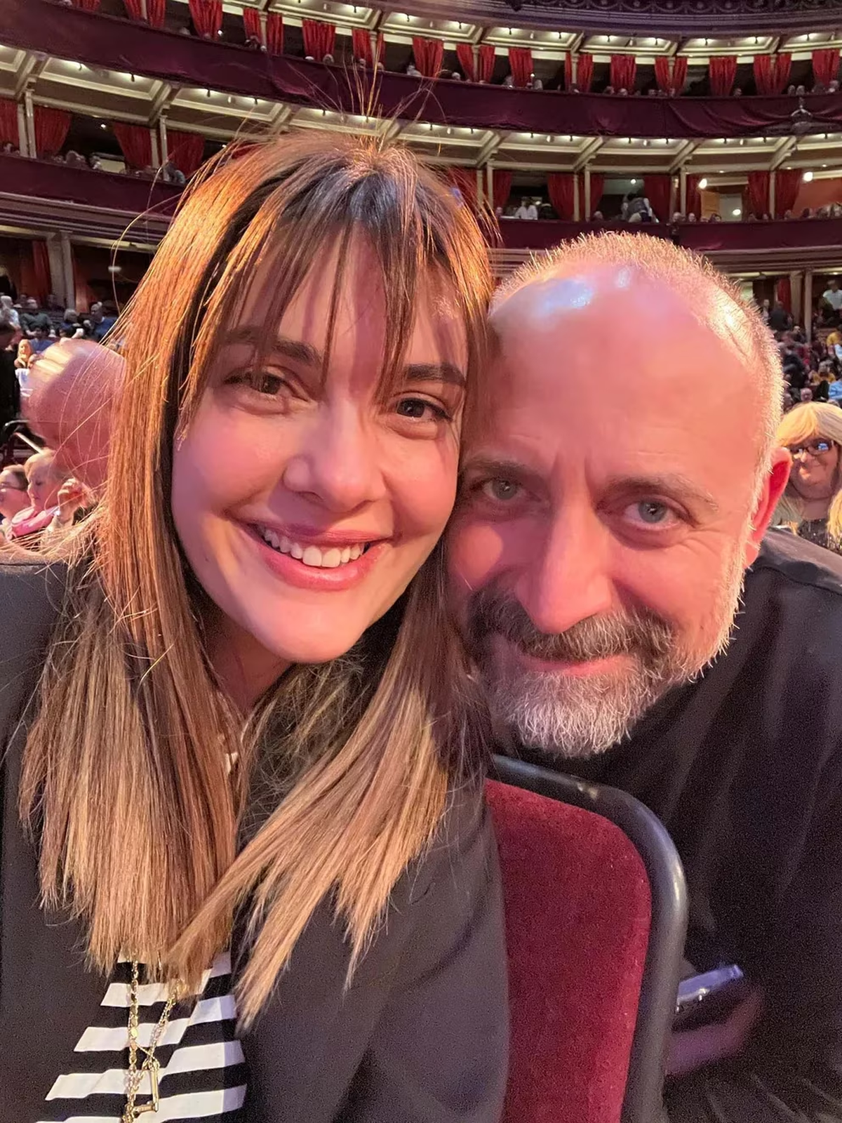 Bergüzar Korel y Halit Ergenç, juntos en el presente. Bergüzar Korel y Halit Ergenç, juntos en el presente.
