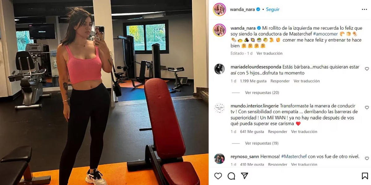 Wanda Nara habló sin filtro sobre su cuerpo. Wanda Nara habló sin filtro sobre su cuerpo.