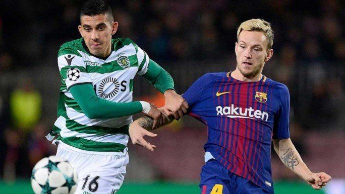 Barcelona eliminó al Sporting de los argentinos