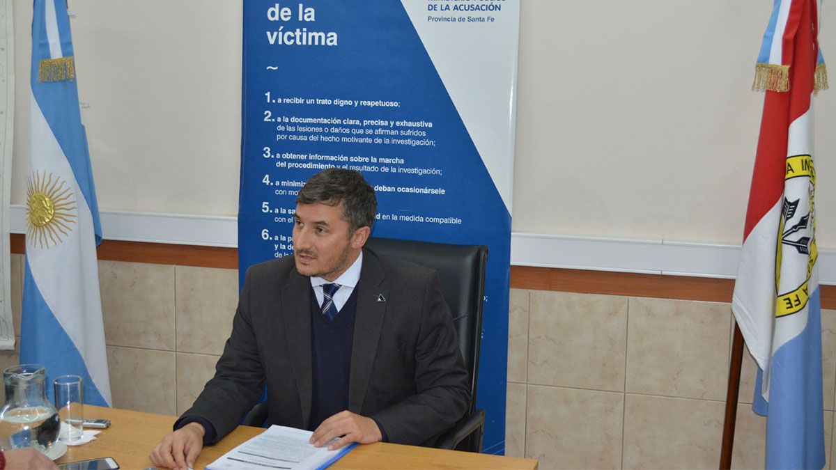 El fiscal regional de Rafaela recibió a la familia de la niña y a los profesionales que asumieron la querella