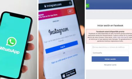 WhatsApp, Facebook e Instagram presentan fallas a nivel mundial. WhatsApp, Facebook e Instagram presentan fallas a nivel mundial.