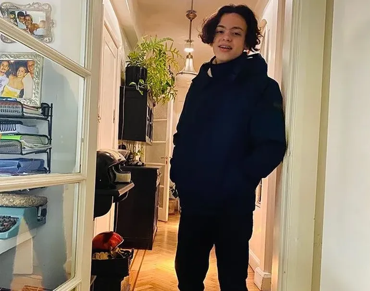 Lorenzo, el hijo mayor de Caramelito carrizo, ya tienen 17 años.