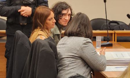 Kunz, junto a sus abogadas del Servicio Público de la Defensa Penal. Kunz, junto a sus abogadas del Servicio Público de la Defensa Penal.
