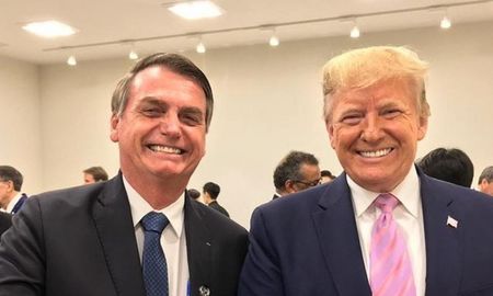 Trump pidió que voten a Bolsonaro el fin de semana en Brasil. Trump pidió que voten a Bolsonaro el fin de semana en Brasil.