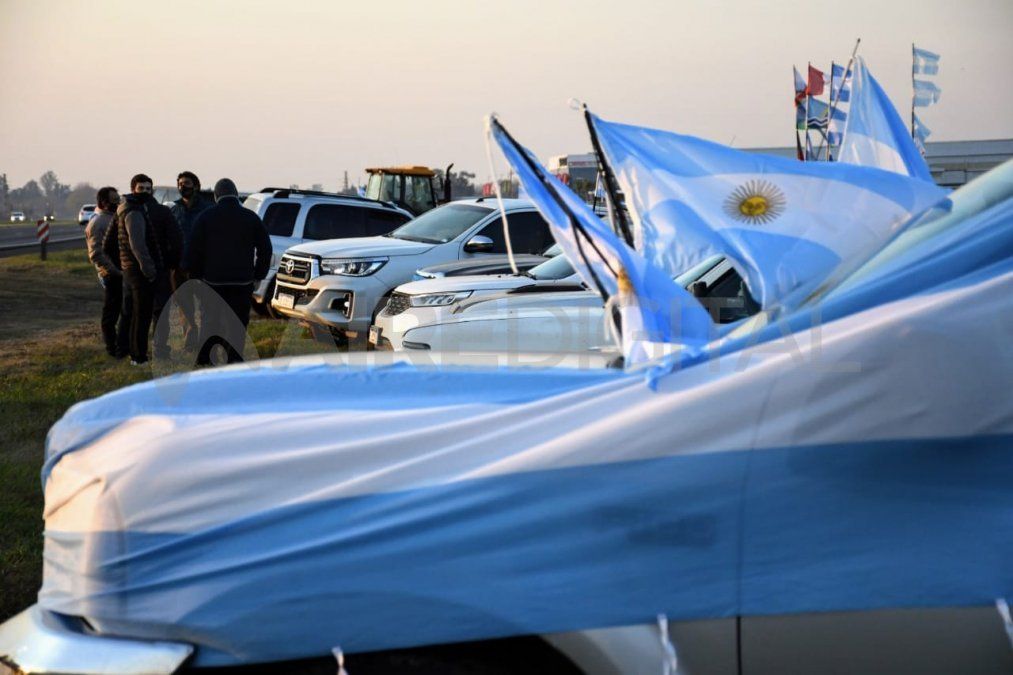 La reapertura de las exportaciones de carne fue uno de los reclamos centrales de la manifestación que las entidades que nuclean a los productores agropecuarios realizaron el 9 de julio en San Nicolás.